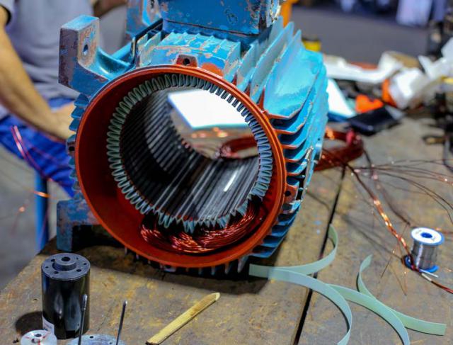 Manutenção de motores elétricos